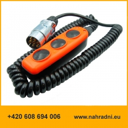 4504930LG Ruční ovládání 3 tlačítkové s kabelem pro čelo Dhollandia